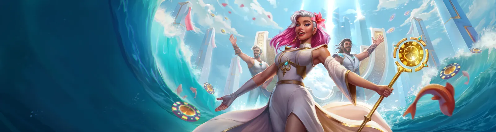 Casea Casino Casea Casino – baner kasyna z morską ilustracją